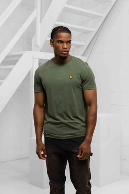 Lyle & Scott Core T-Shirt Heren Groen - Maat M - Kleur: Donkerblauw | Soccerfanshop