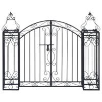 VidaXL Poort decoratief 122x20,5x100 cm smeedijzer - thumbnail
