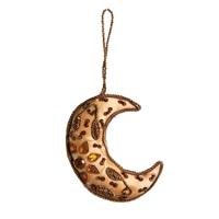 Hanger Ornament Traditioneel Wassende Maan Oranje (19 cm) - thumbnail