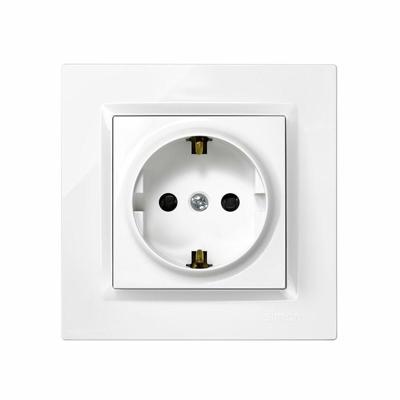 Plug-in basis Simon 2p+t Plastic 230 V 16 A Soort F - thumbnail