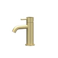 Wastafelkraan IVY Concord Model S Coldstart RVS316 Geborsteld Mat Goud PVD IVY - thumbnail