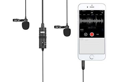 Boya BY-M1DM Duo lavalier microfoon - thumbnail