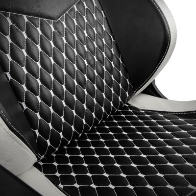 Noblechairs Epic Real Leather Black/White/Red