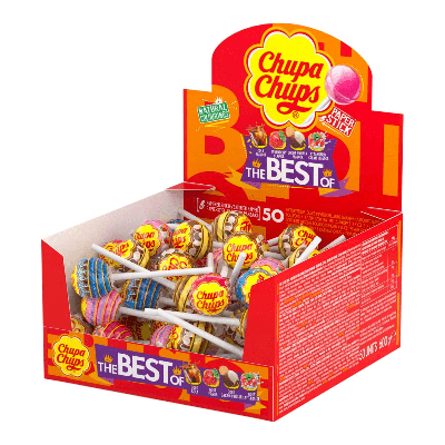Chupa Chups lollie the best of (50x 12gr)