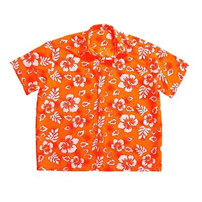 Hawaii shirt oranje