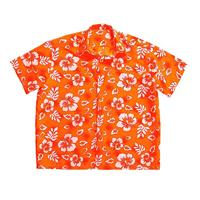 Hawaii shirt oranje - thumbnail