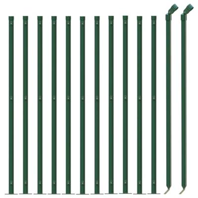 Gaashek met flens 0,8x25 m groen