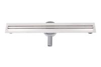 Douchegoot XS met flens en draaibare sifon - RVS geborsteld (3 x 70) - thumbnail