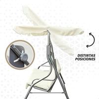 Schommelstoel Aktive 180 x 160 x 107 cm - thumbnail