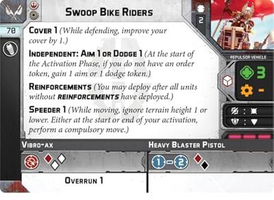 Star Wars: Legion - Swoop Bike Raiders Unit Expansion Star Wars: Legion - Swoop Bike Raiders Unit Expansion