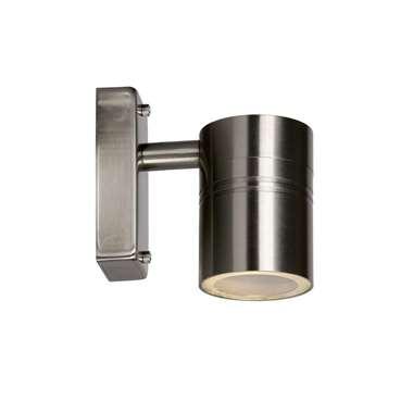 Lucide ARNE-LED - Wandspot / Wandlamp Binnen/Buiten - Ø 6,3 cm - LED - GU10 - 1x5W 2700K - IP44 - Mat chroom