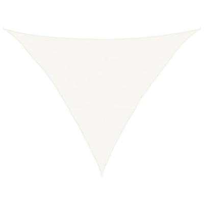 VidaXL Zonnezeil 160 g/m² 5x5x6 m hdpe wit