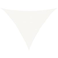 VidaXL Zonnezeil 160 g/m² 5x5x6 m hdpe wit - thumbnail