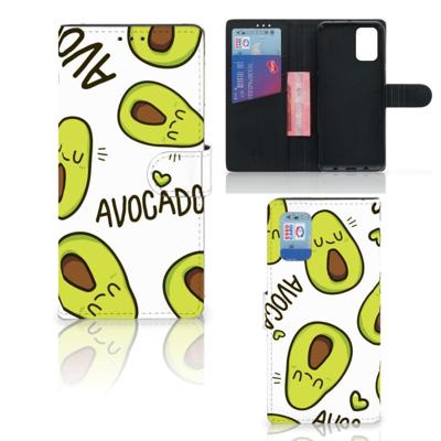 Samsung Galaxy A02s | M02s Leuk Hoesje Avocado Singing Samsung Galaxy A02s | M02s Leuk Hoesje Avocado Singing