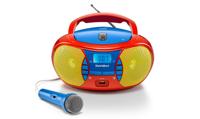 Karcher RR 5026 Draagbare CD Radio - Kleurrijke Kinder-Boombox met CD-speler, FM-radio, USB & Microfoon - Batterij/Netvoeding - thumbnail