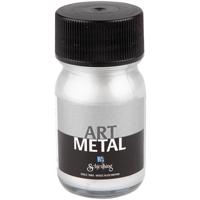 Creativ Company Hobbyverf metallic zilver, 30ml - thumbnail