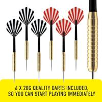 Harrows World Champion Family Dart Game inclusief 6 stuks darts - thumbnail