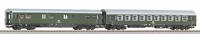 Piko H0 58246 H0 2-delig Personenrijtuigen-set D 244 Brust Keulen van de DR 2.kl., bagagerijtuig - thumbnail