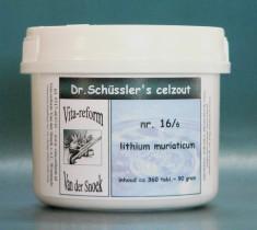 Vitazouten Lithium chloratum VitaZout nr. 16 360 Tabletten