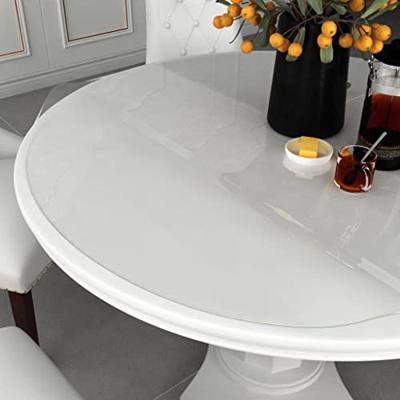 VidaXL Tafelbeschermer ø100 cm 1,6 mm pvc transparant VidaXL Tafelbeschermer ø100 cm 1,6 mm pvc transparant