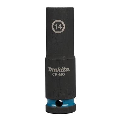 Makita E-16455 Impact Black Krachtdop 1/2" lang | 14 mm - thumbnail