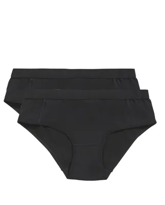 2-pak meisjes Hipsters Organic 31985 - Meisjes onderbroek Biologisch katoen - 104 - Zwart - 104 - 104 - 104 - 104 - 104 - 104 - 104 - 104 -