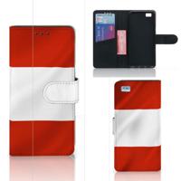 Huawei Ascend P8 Lite | Bookstyle Case | Oostenrijk - thumbnail