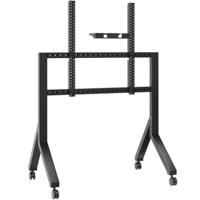 ONKRON TS2081-B Mobiele standaard voor tv's van 70“-110”, max. 125 kg, zwart - thumbnail