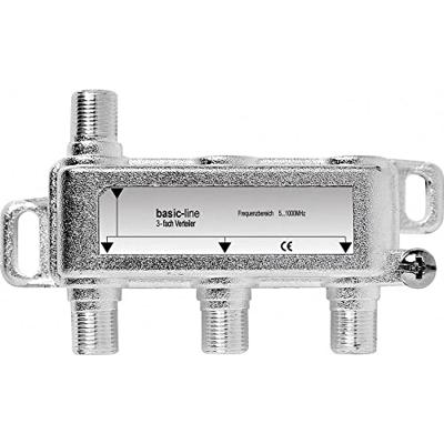 Renkforce Kabel-TV verdeler 3-voudig 5 - 1006 MHz Renkforce Kabel-TV verdeler 3-voudig 5 - 1006 MHz