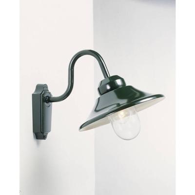 Wandlamp Vega Lyrae groen buitenverlichting met E27 fitting Konstsmide 556-600 excl lamp