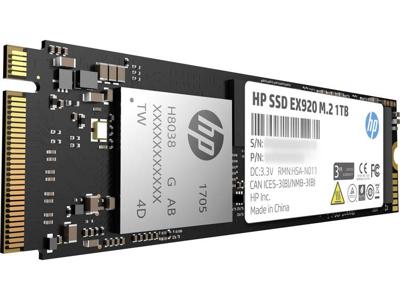 HP EX920 1 TB NVMe/PCIe M.2 SSD 2280 harde schijf M.2 NVMe PCIe 3.0 x4 HP EX920 1 TB NVMe/PCIe M.2 SSD 2280 harde schijf M.2 NVMe PCIe 3.0 x4