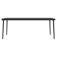 9-delige Tuinset met kussens grijs - thumbnail