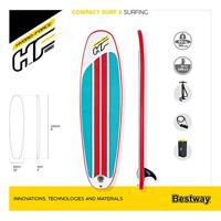 Bestway stand up paddleboard hydro-force compact surf 8 243x57x7 cm - thumbnail