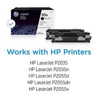 HP toner 05A, 2 300 pagina&apos;s, OEM CE505D, zwart, duopack - thumbnail