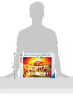 Puzzel 3000 stuks Massai Pride - thumbnail