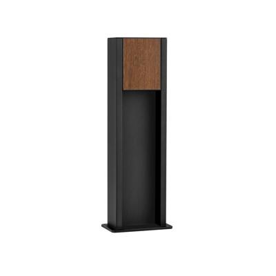 Lyora TuinlampKioo zwart met hout - 9136428