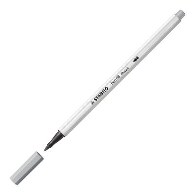 Brushstift stabilo pen 68/95 koudgrijs