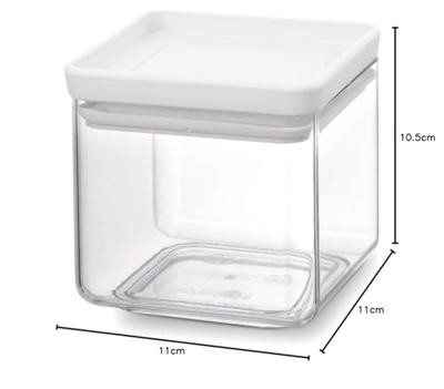 Brabantia Tasty+ voorraadbus 0.7 liter lichtgrijs