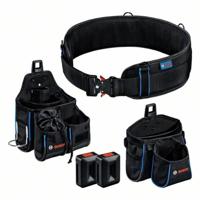 Bosch Professional Kit belt 108, GWT 2, GWT 4, 2x holder 1600A0265R Doe-het-zelver, Handwerker Gereedschapstas set leeg - thumbnail