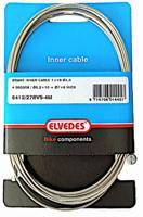 Elvedes rem binnenkabel rvs 4m 2 nippels ton 7x6 peer 5.5x10 - thumbnail