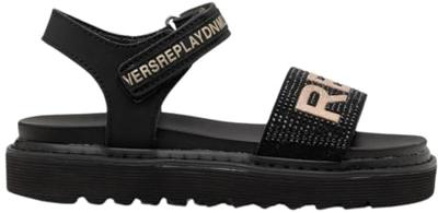 Replay Sandalen JT420007S-0168 Zwart / Goud-30 maat 30