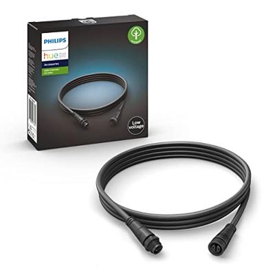 Philips Hue Verlengkabel 2.5 Meter - Verlengsnoer voor Buiten - IP67 - Eenvoudige Installatie - Verbind met Bridge