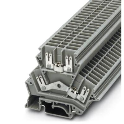 Phoenix Contact 2771133 Doorgangsserieklem 6.2 mm Kabelschoen 2.8 mm Grijs 50 stuk(s)