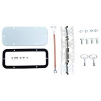 TRU COMPONENTS TC-S505020 Schakelkast 500 x 500 x 200 Plaatstaal Lichtgrijs 1 stuk(s) - thumbnail