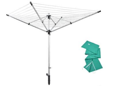 Leifheit 85281 Droogmolen LinoLift 600 Evo 60 m Drooglengte Zilver