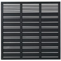 Zwart Houten Tuinscherm Silence 176 x 170 CM - thumbnail