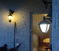 Lutec Unite LED-Buitenwandlamp (zwart) - thumbnail
