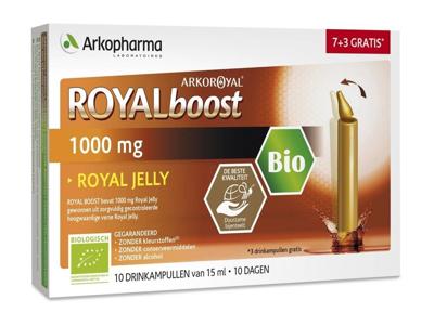 Royal Boost Royal Jelly boost (7 + 3) 15ml per ampul bio 10 Ampullen
