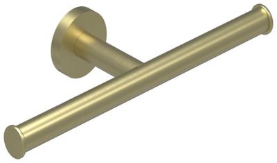Toiletrolhouder IVY Dubbel Geborsteld Mat Goud PVD IVY