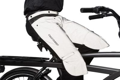 Rainlegs Reflective grijs maat:m